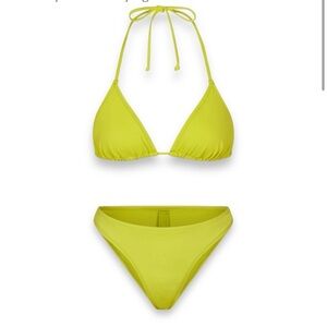 New with Tags! SKIM Set Triangle bikini top and bottom. Top XL bottom XS